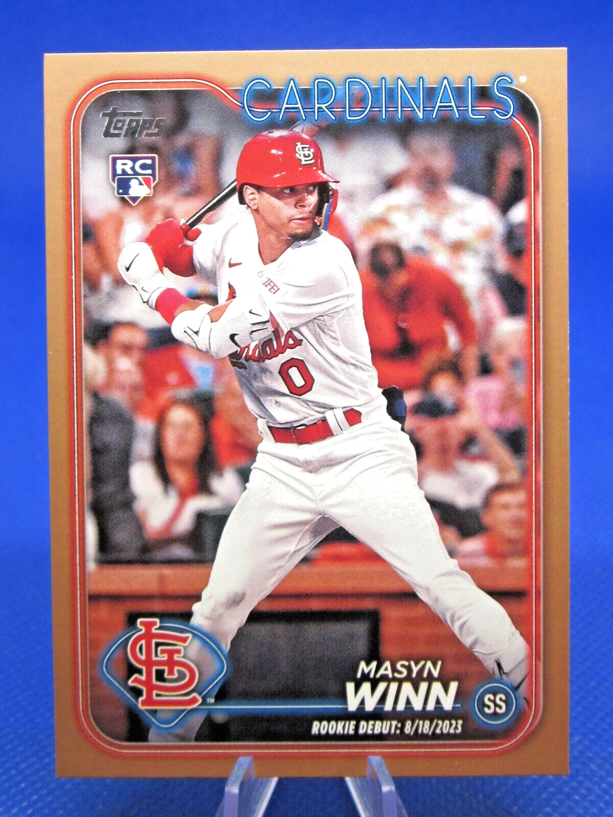 2024 TOPPS UPDATE #US272 MASYN WINN GOLD BORDER CARDINALS ROOKIE DEBUT 0744/2024