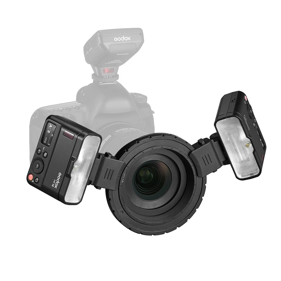 Godox MF12 K2 Macro Flash 2.4G Wireless Speedlite For Canon Nikon Sony Fujifilm - Image 2 of 4