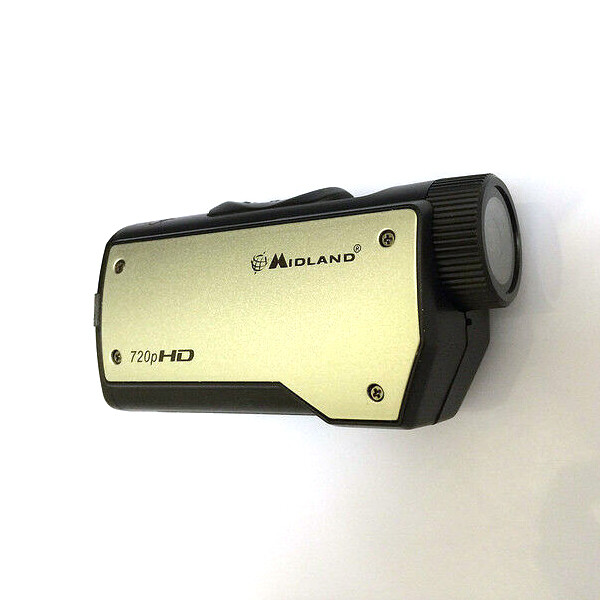 Midland XTC200 Extreme Action Cam HD 720p Video Camera Camcorder Black / Silver