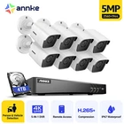 ANNKE 8CH 4K DVR 5MP Video CCTV Security Camera System AI Human Detection H.265+