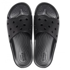 Crocs Women Classic Slides Sandals - Black