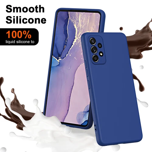 Für Samsung Galaxy A23 5G Luxus stoßfest flüssig weich TPU Silikon Hülle Cover - Bild 5 von 24