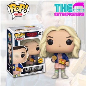 pop eleven with eggos chase