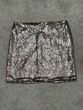 Hayden Womens Skirt Size Large Pink Embellished Sequin Classic Dressy