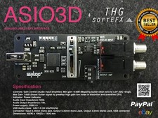SSAUDIO ASIO 3D Sound Card and THG SoftEFX Microsoft OS MultiEFX Software