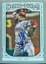 Johnny Cueto Autographed 2013 Topps Gypsy Queen #68