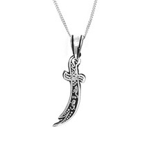 925 Sterling Silber Anhänger Schwert Kilic Zülfikar Hz Ali Aleviten Alevi  045
