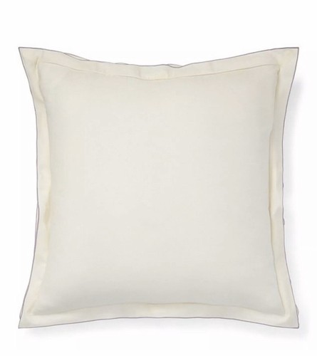 Ralph Lauren Alessandra Marden Euro 2 Shams Cream Lilac Embroidery Linen/Cotton - Picture 7 of 8