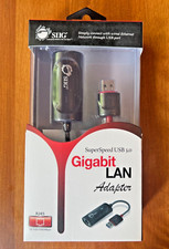 SIIG USB 3.0 to Gigabit Ethernet 10/100/1000 Mbps RJ45 LAN adapter for Window...