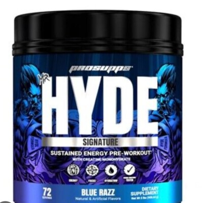 ProSupps Mr. Hyde NitroX Pre-Workout Energy Drink - Blue Raspberry, 72 Servings