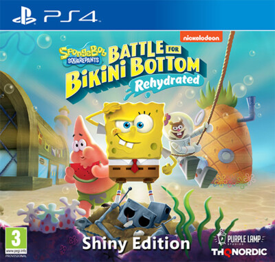 Spongebob Battle Für Bikini Bottom Rehydrated Shiny Edition PS4 PLAYSTATION 4