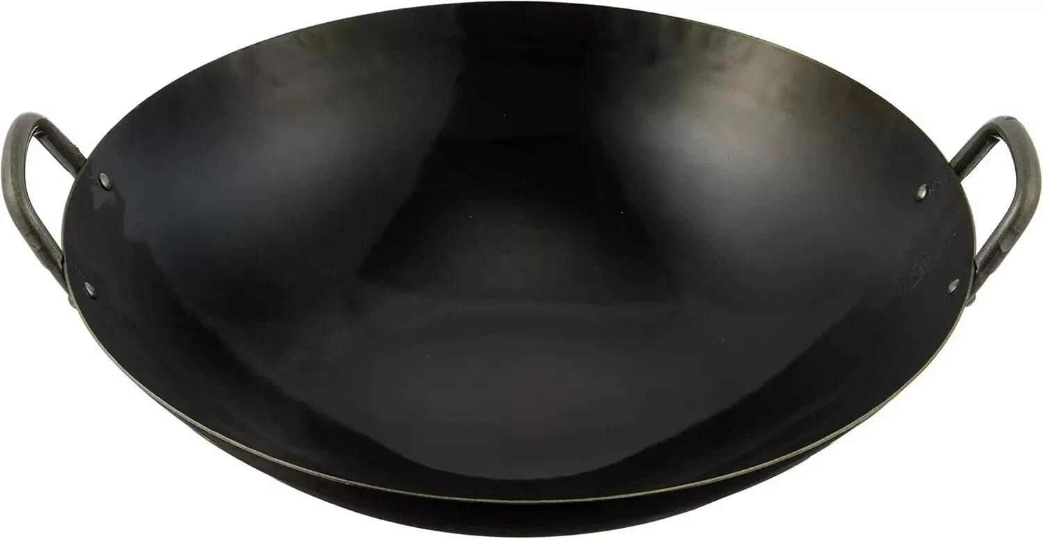 Yamada Kaen Aji Handcrafted 36cm Iron Wok for Wok Flavour at Home Made In Japan
Opens in a new windo
