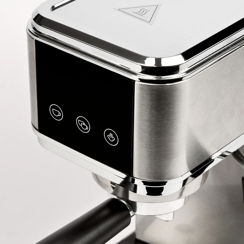 Macchina per Caffè Espresso G3Ferrari Tiffany Grigia Caffettiera 1 o 2 Tz, fotografia 8 di 10
