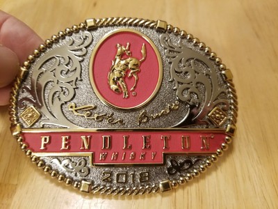 pendleton whiskey belt buckle 2020