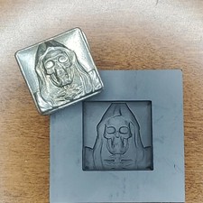 Reaper Sq 3D Graphite Ingot Mold Gold Silver Copper Tin Melting Casting Refining