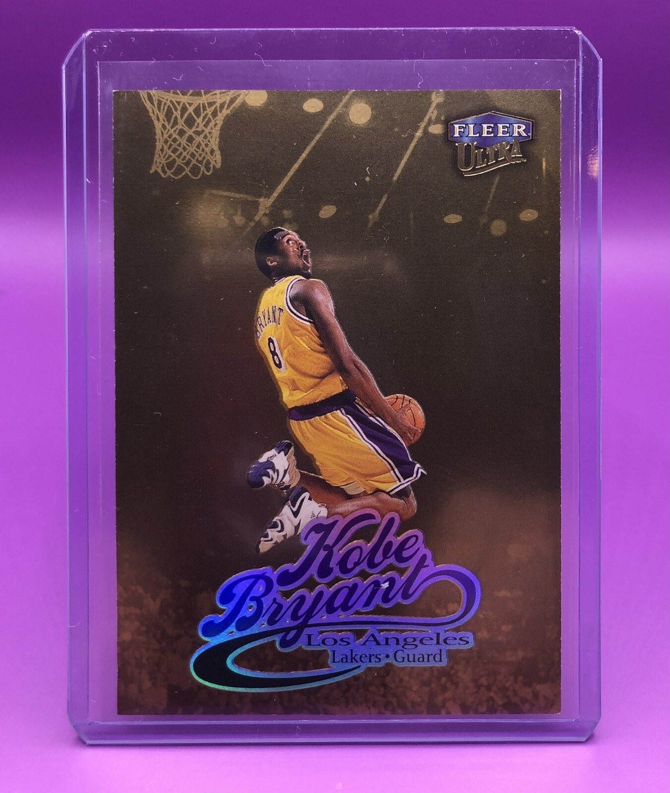 Kobe Bryant 1998-99 Fleet Ultra Gold Medallion Edition