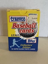 1988 Topps/Revco  Baseball League Leaders Cards Set