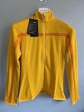 J LINDEBERG Ladies JANICE MID LAYER GOLF AWJS07963 I040 CITRUS YELLOW Small NEW
