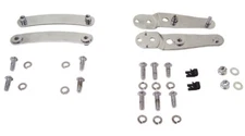 Chrome Plated Mounting Brackets w/ Hardware for FXST 2006 200mm Tire Clearance