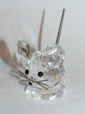 Swarovski Figur Maus Höhe ohne Schwanz gemessen ca. 4,0 cm Gesamthöhe ca. 6cm  