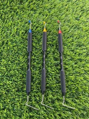 3Pcs Hand Plugger Tip Fill Obturation Sybronendo Instrument Dental Endo Buchan