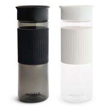 Munchkin  Miracle  360  Parent Pack Cup 24 Oz Black/White Unisex 2 Pack Durable