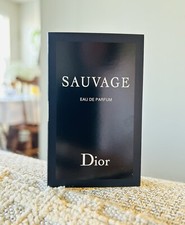 Dior Sauvage Eau de Parfum EDP Sample Spray .03oz, 1ml New in Card