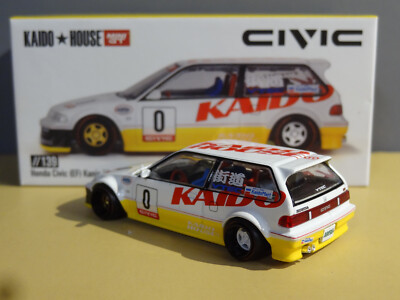 KAIDO HOUSE x MINI GT - HONDA CIVIC (EF) KANJO V1 #KHMG139