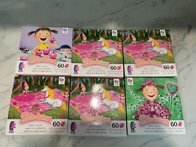Lot of 6 Ceaco Kids Pinkalicios Puzzle 60 pc