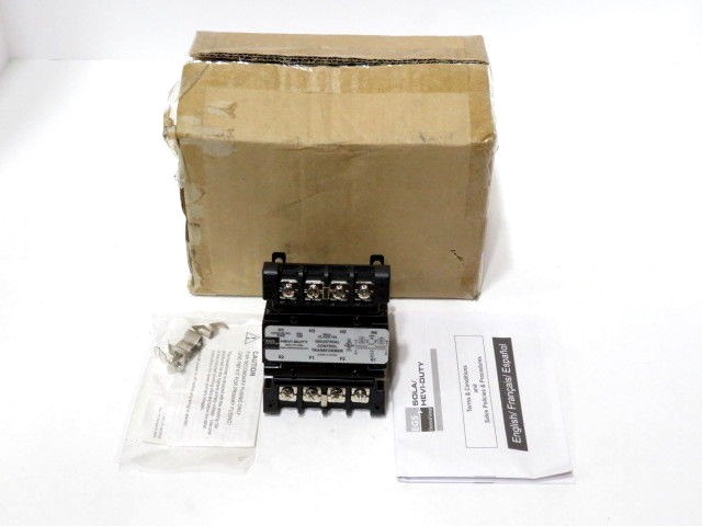 EGS Hevi-Duty E050 Industrial Control Transformer 50/60Hz KVA 0.050 NEW IN BOX