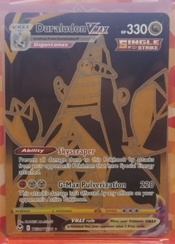 2022 Pokémon TCG Duraludon VMAX Sword & Shield - Silver Tempest Ultra Rare TG NM - Picture 1 of 1