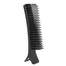 (Black)1PC Long Hair Clips Hair Styling Section Hairdressing AntiSlip Hair