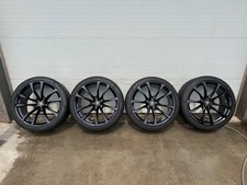 Set Lamborghini Urus Rims Oem Factory Pirelli Tires Genuine Taigete Black 23 In