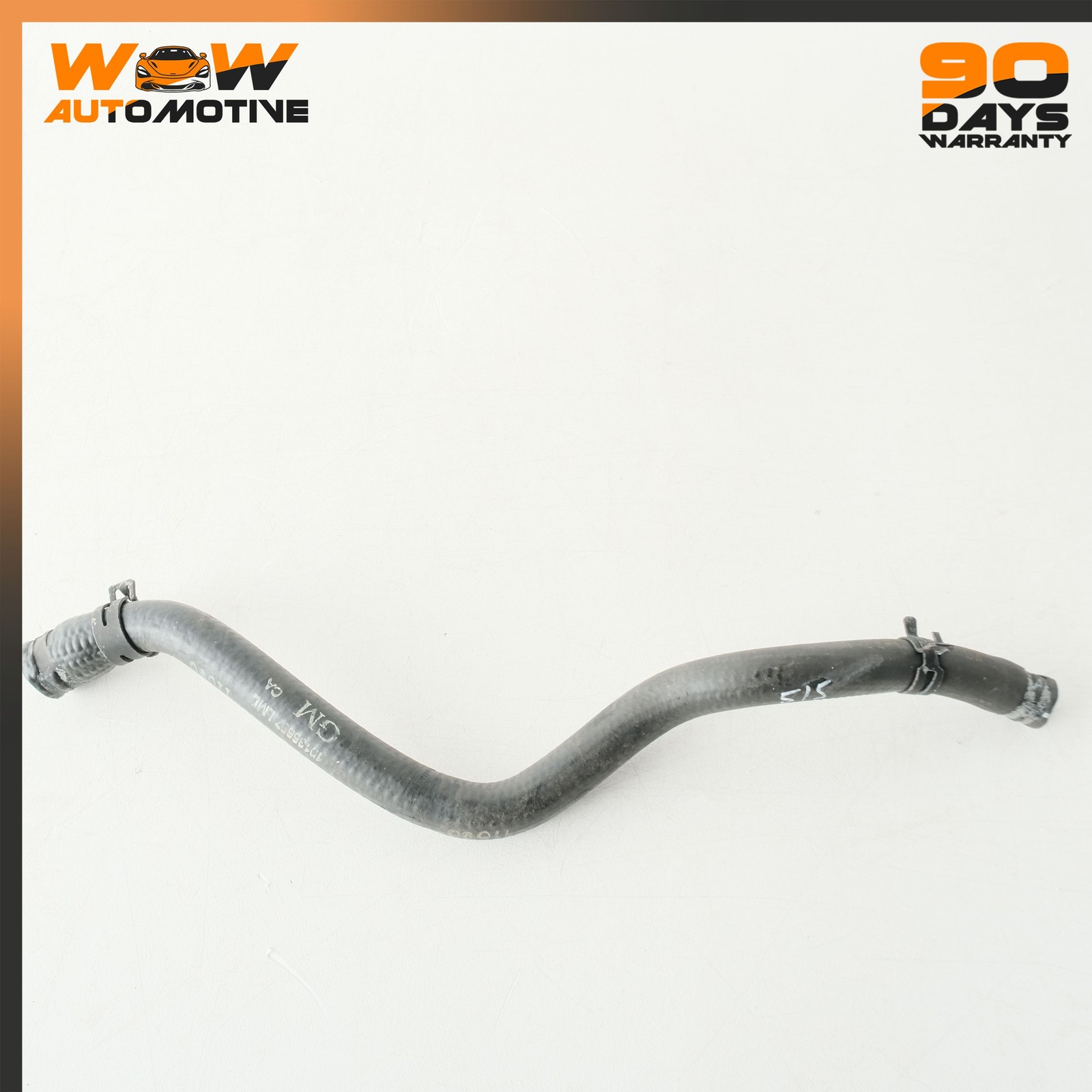 90-91 CHEVROLET CORVETTE C4 5.7L ENGINE COOLANT HOSE PIPE LINE SET OEM