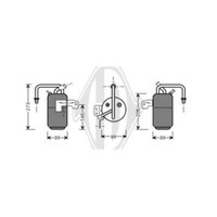 Trockner Klimaanlage Aluminium FüR Ford Fiesta V 1.25 16V 1.4