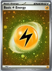 Basic Lightning Energy (Cosmos Holo) 004/008 – Scarlet & Violet Energies