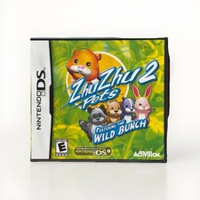 Zhu Zhu Pets 2 Nintendo Ds Featuring The Wild Bunch Tested Working CIB Complete!