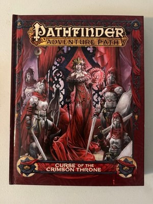 Pathfinder   Curse of the Crimson Throne Hardcover (Anniversary Edition, OOP)