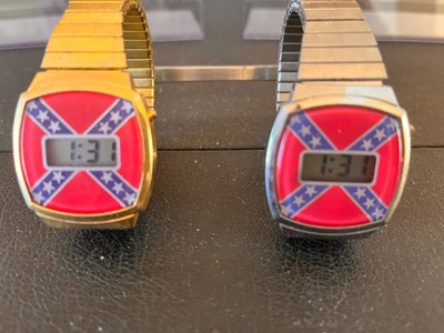 Pair Of Dukes Of Hazzard Watches-1 Gold-1 Silver-New Batteries- They Work