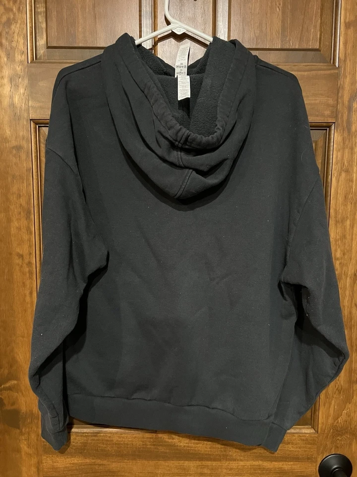 Sudadera con capucha verde oscuro Alo para mujer manga larga talla mediana Foto 2 de 4