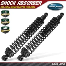 2x Front or Rear Shock Absorber w/ Coil Spring Load Adjusting for Chevy Nissan