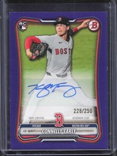 2026 Bowman Connelly Early PRV-CE Rookie Purple Paper Auto /250
