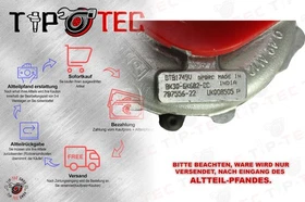 Turbolader BK3Q-6K682-CC BK3Q6K682PC BK3Q-6K682-PC Ford Ranger Transit 2.2 TDCI 