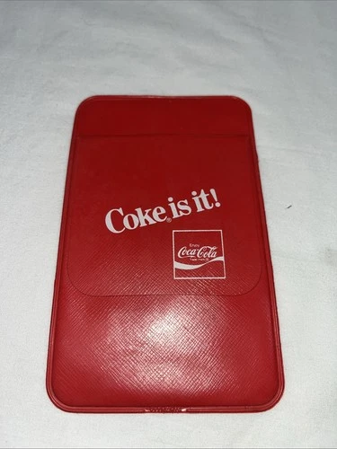 Vintage Coca Cola “Coke Is It!” Plastic Pocket Protector