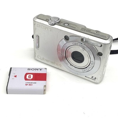 SONY Cyber-shot DSC-W35 シルバー Sony Cyber-shot DSC-W35 7.2MP Digital Camera - Silver for sale