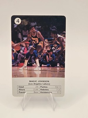 1988 Fournier Estrellas - Magic Johnson #4