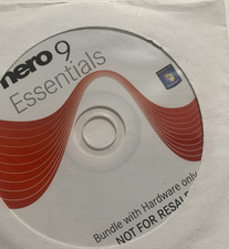 Nero 9 Essentials Software CD  Activation Key   Fast Shipping CD/DVD Creation