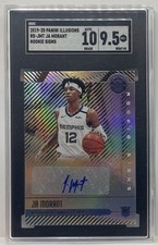 2019 Panini Illusions Ja Morant Rookie Signs Autograph Auto RC SGC 9.5 GRIZZLIES