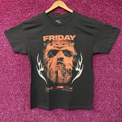 Friday the 13th Jason Voorhees Horror Graphic T-Shirt Large