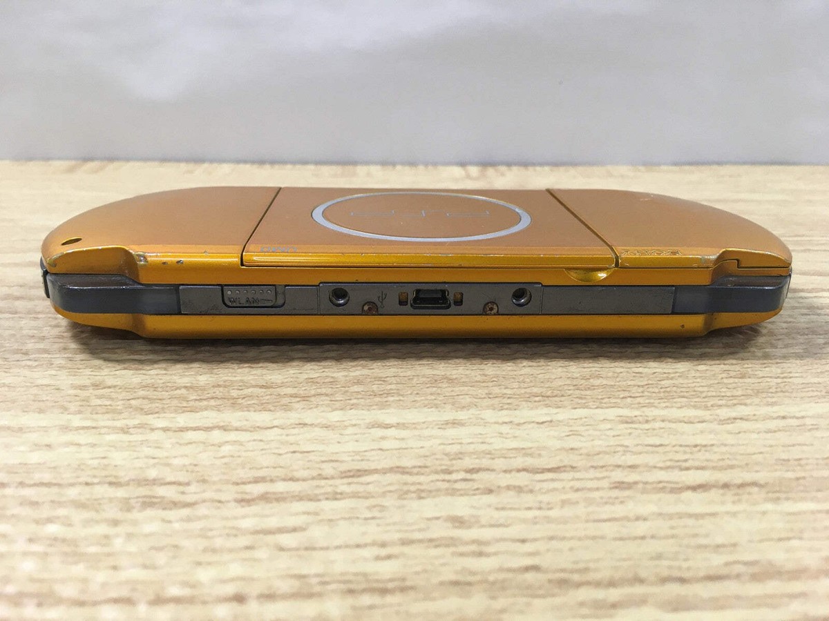 GD7672 Plz Read Item Condi PSP-3000 BRIGHT YELLOW SONY PSP